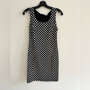 Black and white polka dot dress in a size small